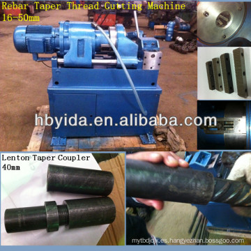 Roscado cónico de barras de refuerzo de 40 mm por Hebei Yida YD-TBL50C Tipo máquina roscadora de barras de refuerzo para hacer tornillos cónicos